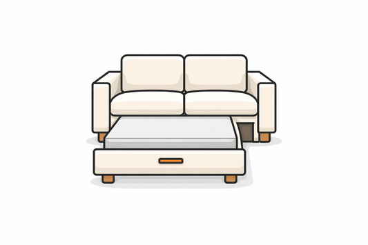 Sofa Zweisitzer mit Schlaffunktion – Abholung & Entsorgung Berlin