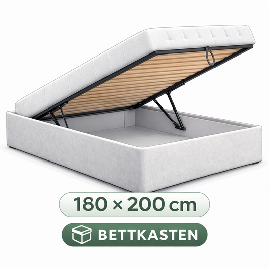 Polsterliege 180x200 mit Bettkasten entsorgen Berlin | Stauraumbett Abholung Festpreis