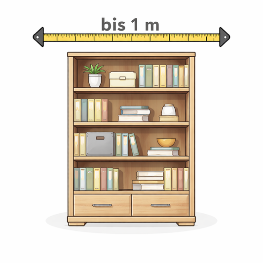 Bücherregal je angefangener Meter – Regal Sperrmüll Abholung Berlin