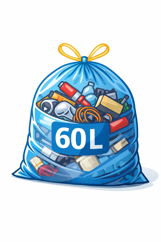 Sperrmüll Sack klein (ca. 60 Liter) – Abholung Berlin