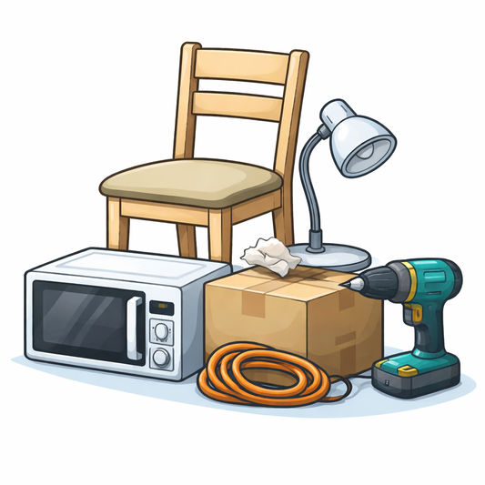 Kleinsperrmüll Paket klein (bis 5 Teile) – Abholung Berlin