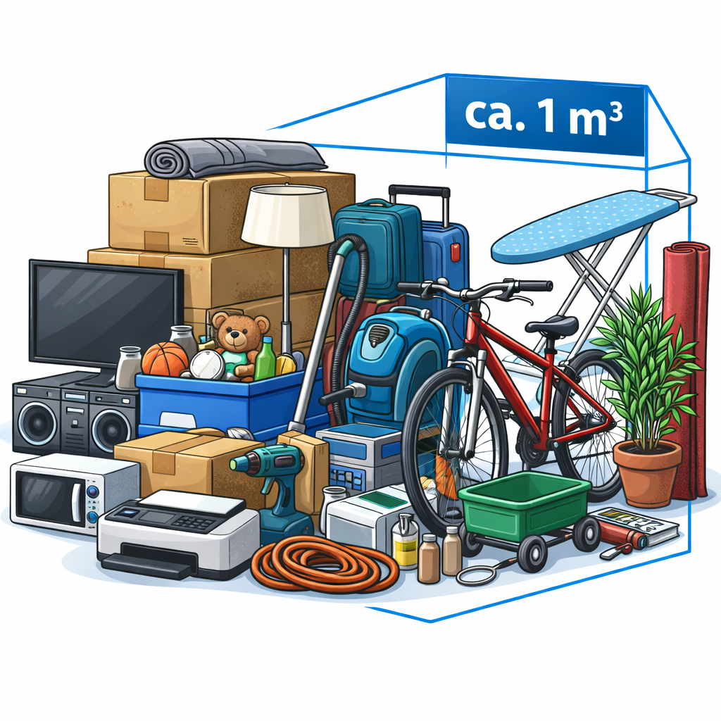Kleinsperrmüll entsorgen Berlin – Abholung je Kubikmeter
