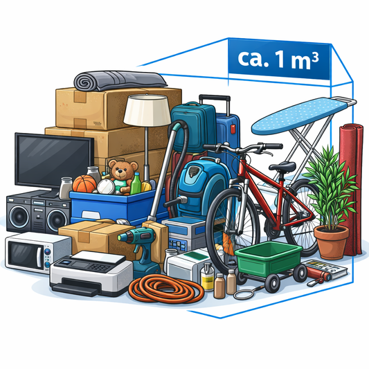 Kleinsperrmüll entsorgen Berlin – Abholung je Kubikmeter
