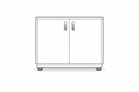 Küchen Unterschrank zweittürig – Abholung & Entsorgung Berlin