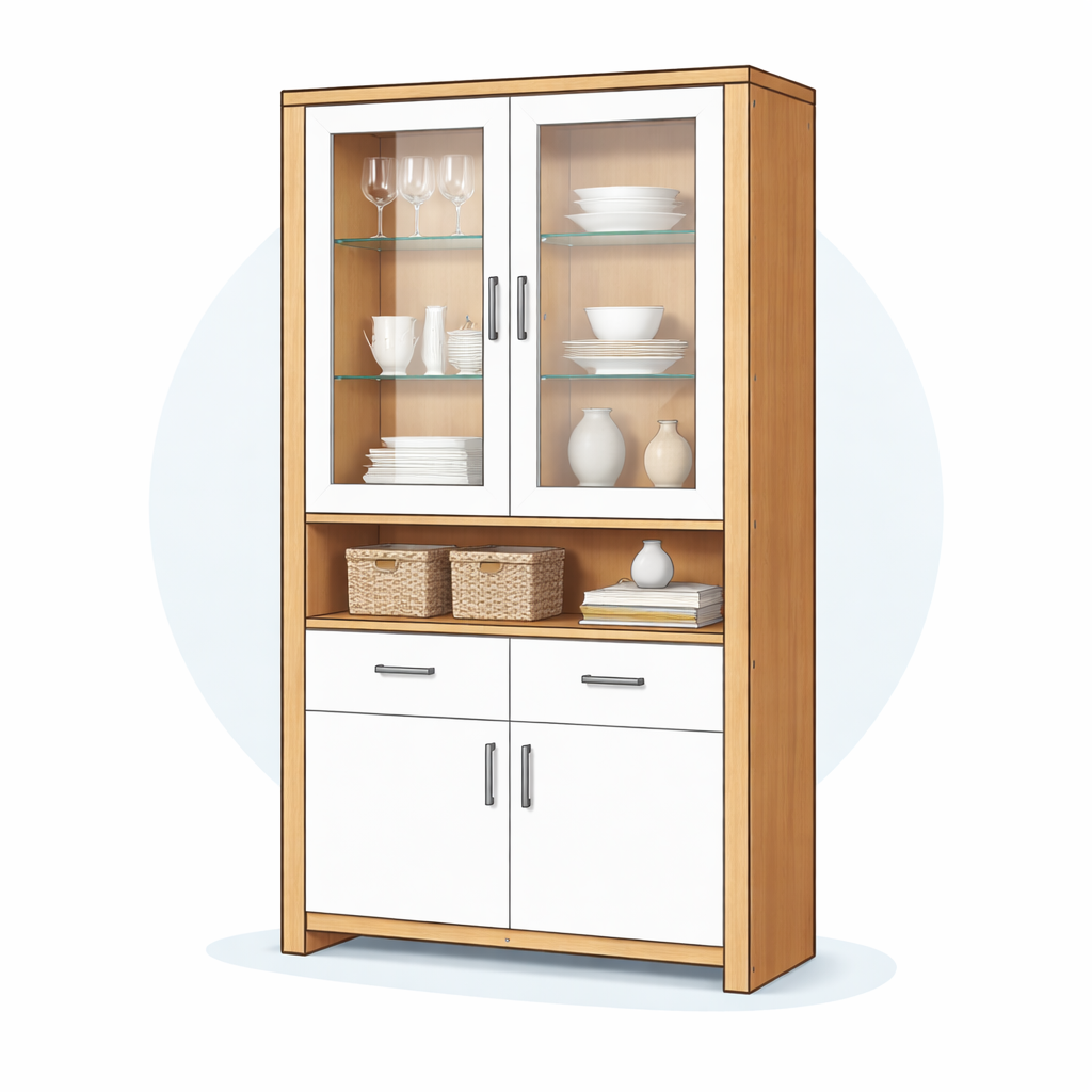 Hochschrank – hoher Wohn- oder Haushaltsschrank Sperrmüll Abholung Berlin